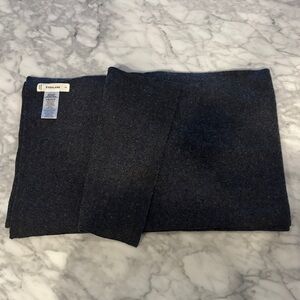 Everlane Charcoal Wool Scarf